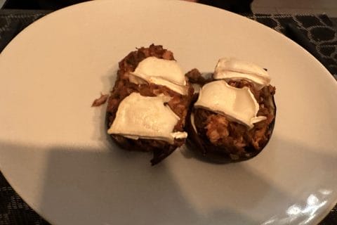 Cliquez pour zoomer ! Aubergines farcies au thon Thermomix par Magwem