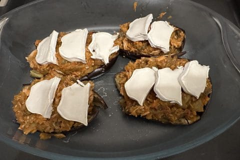 Cliquez pour zoomer ! Aubergines farcies au thon Thermomix par Magwem