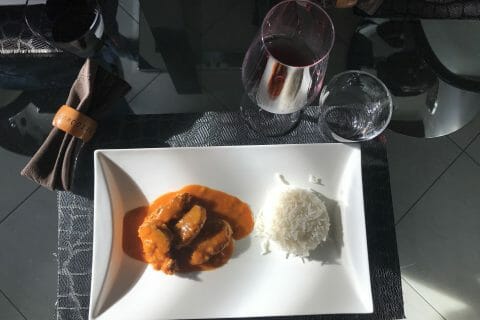 Cliquez pour zoomer ! Filet mignon au lait de coco au Thermomix