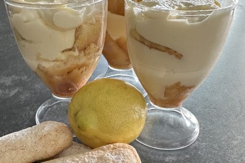 Cliquez pour zoomer ! Tiramisu au citron Thermomix par Magwem