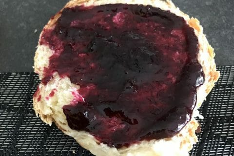Cliquez pour zoomer ! Confiture de myrtilles Thermomix par Magwem