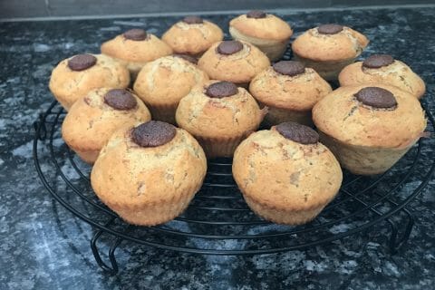 Cliquez pour zoomer ! Muffins à la banane au Thermomix