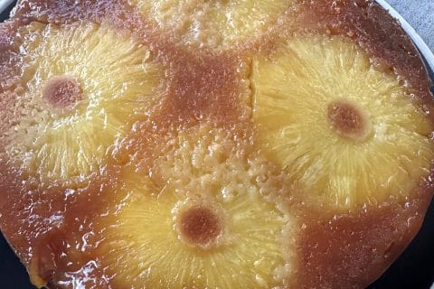 Cliquez pour zoomer ! Gâteau renversé à l’ananas Thermomix par Magwem