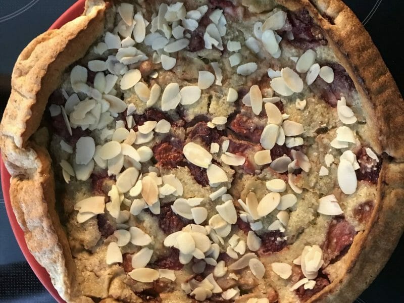 Cliquez pour zoomer ! Clafoutis aux fraises Thermomix par Magwem