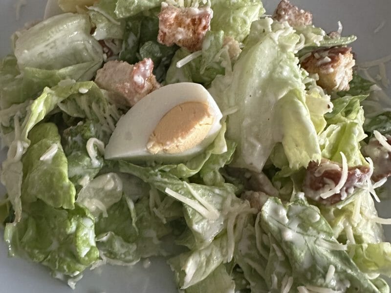 Cliquez pour zoomer ! Salade César Thermomix par Magwem