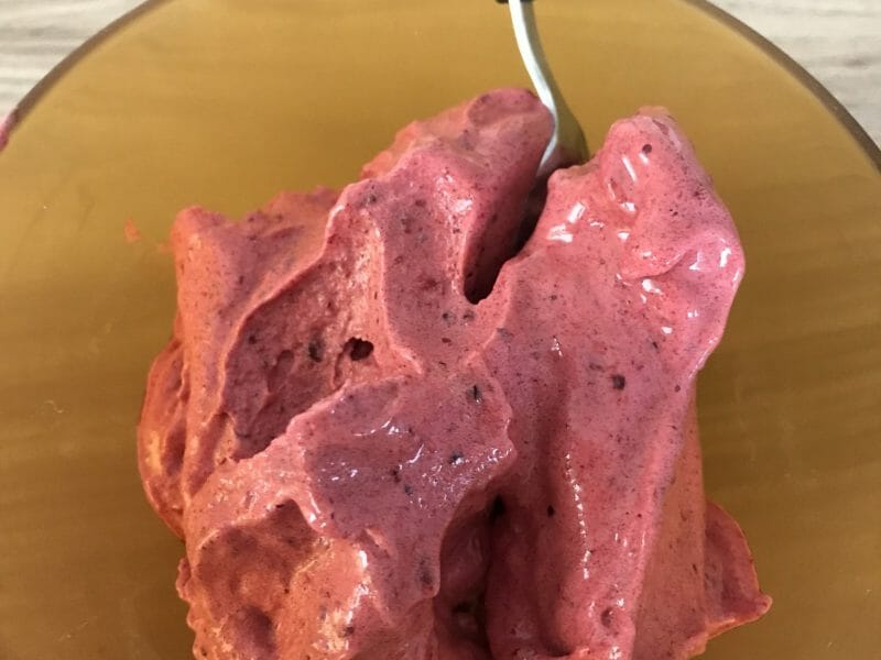 Cliquez pour zoomer ! Sorbet aux fruits rouges Thermomix par Magwem