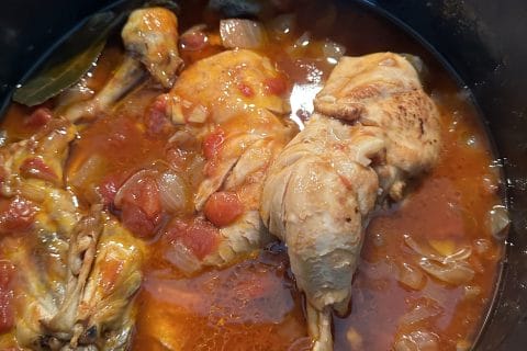 Cliquez pour zoomer ! Poulet à la catalane Thermomix par Magwem