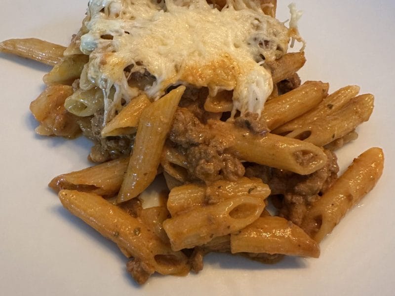 Cliquez pour zoomer ! Rigatoni al forno Thermomix par Magwem