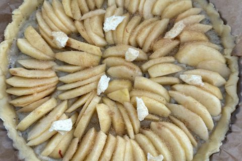 Cliquez pour zoomer ! Tarte aux pommes alsacienne Thermomix par Magwem