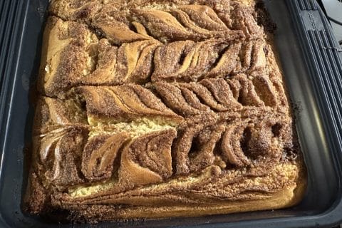 Cliquez pour zoomer ! Gâteau brioché façon cinnamon rolls Thermomix par Magwem