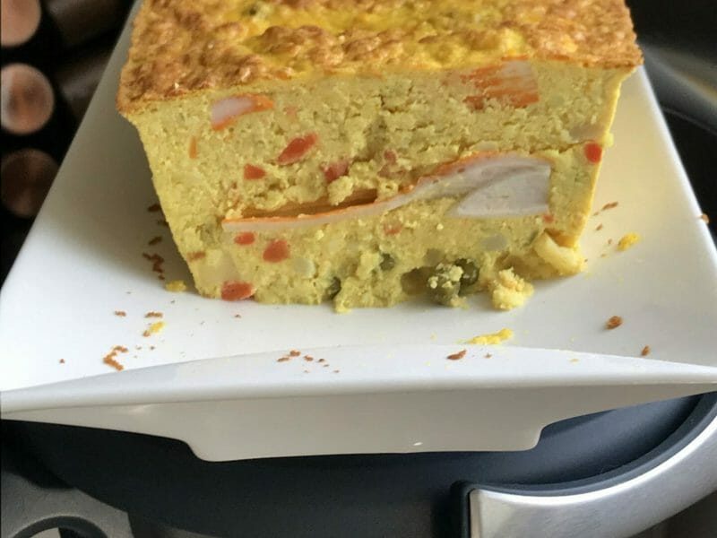 Cliquez pour zoomer ! Terrine de macédoine et surimi Thermomix par Magwem