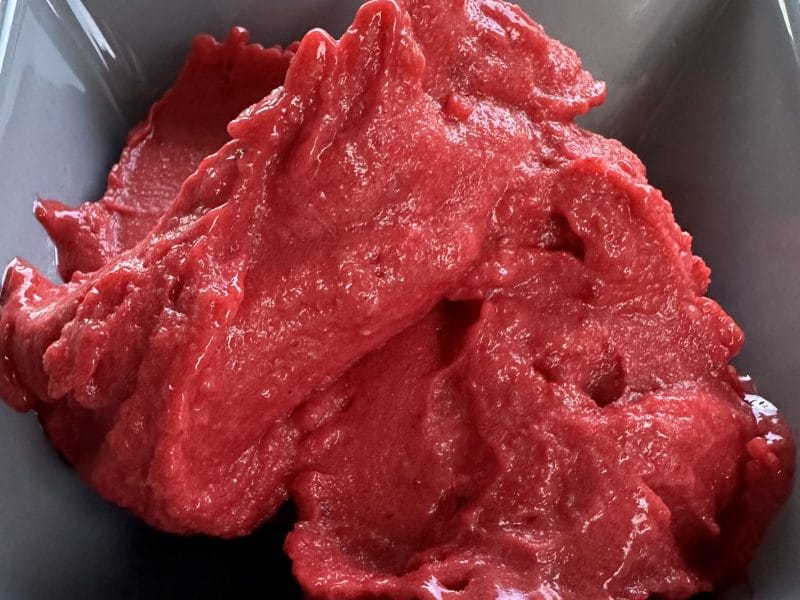 Cliquez pour zoomer ! Sorbet aux fruits rouges Thermomix par Magwem
