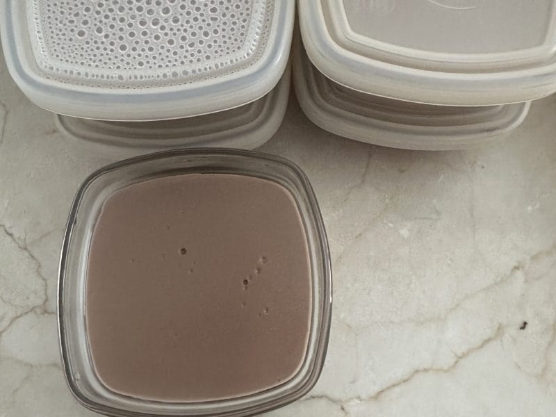 Cliquez pour zoomer ! Crème dessert au chocolat blanc Thermomix par Magwem