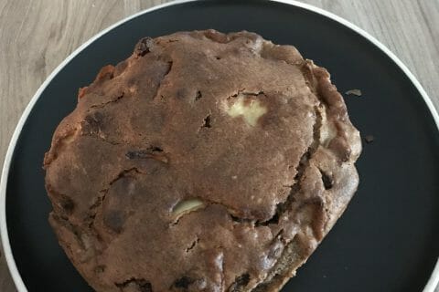 Cliquez pour zoomer ! Gâteau aux pommes, noix et raisins secs Thermomix par Magwem