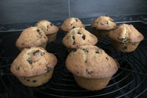 Cliquez pour zoomer ! Muffins noix de pécan  et pépites de chocolat Thermomix par Magwem