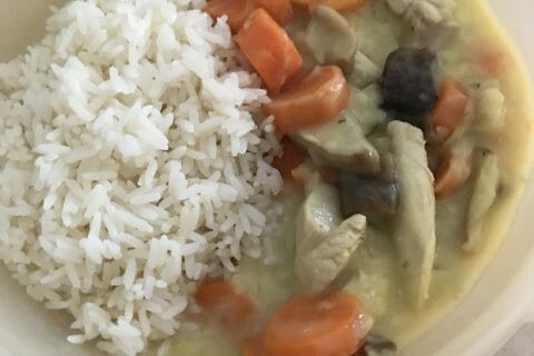 Cliquez pour zoomer ! Blanquette de poulet Thermomix par Magwem