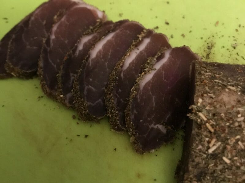 Cliquez pour zoomer ! Filet mignon séché aux herbes Thermomix par Magwem