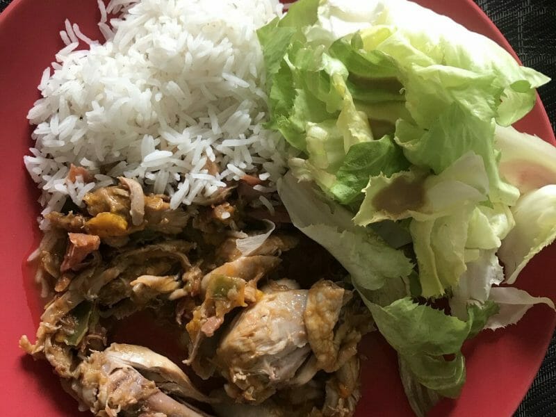 Cliquez pour zoomer ! Poulet au chilindrón Thermomix par Magwem