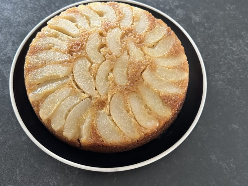 Cliquez pour zoomer ! Gâteau renversé aux poires Thermomix par Magwem