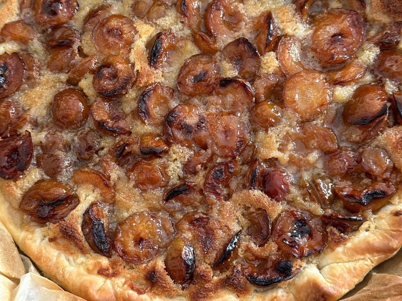 Cliquez pour zoomer ! Tarte aux mirabelles Thermomix par Magwem