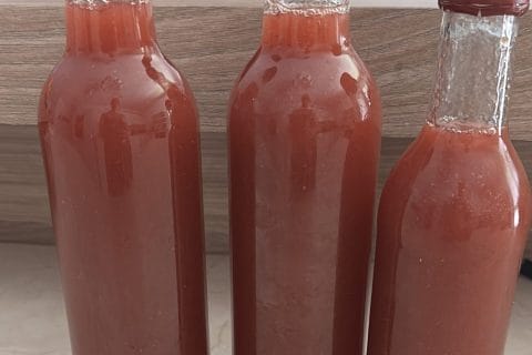 Cliquez pour zoomer ! Sirop de queues de fraises Thermomix par Magwem