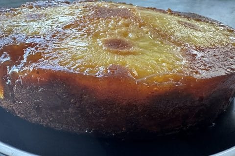 Cliquez pour zoomer ! Gâteau renversé à l’ananas Thermomix par Magwem