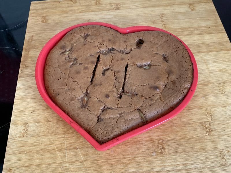Cliquez pour zoomer ! Brownie fondant choco-banane Thermomix par geraldine_93300