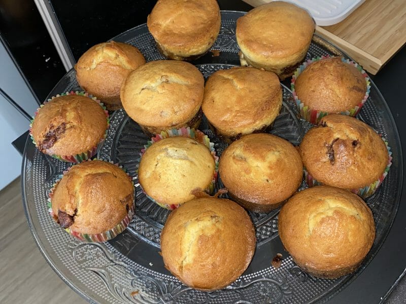 Cliquez pour zoomer ! Muffins aux pépites de chocolat Thermomix par geraldine_93300
