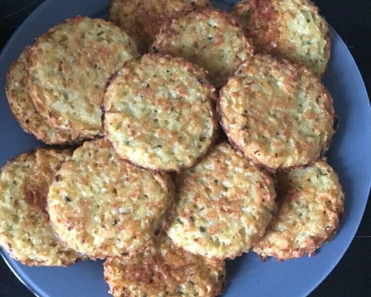 Cliquez pour zoomer ! Galettes de pommes de terre au four Thermomix par lo_45