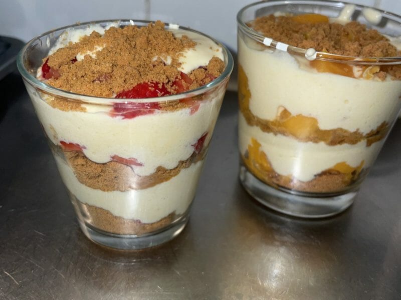 Cliquez pour zoomer ! Tiramisu aux framboises et spéculoos Thermomix par dams9314