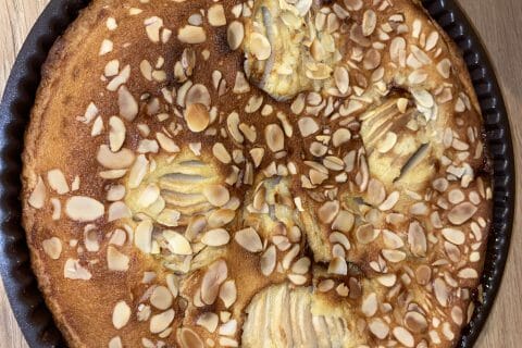 Cliquez pour zoomer ! Tarte aux poires sur lit de chocolat Thermomix par majdouline_1