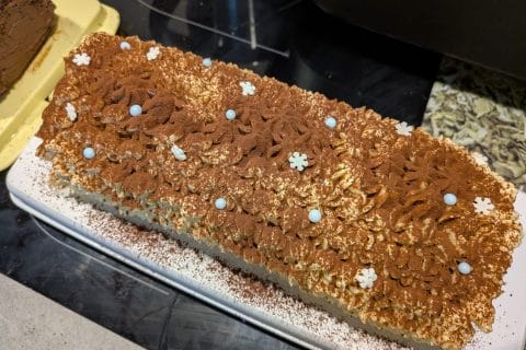 Cliquez pour zoomer ! Bûche Tiramisu Thermomix par chou170484