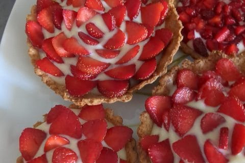 Cliquez pour zoomer ! Tarte aux fraises Thermomix par chou170484