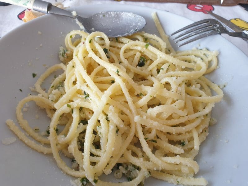 Cliquez pour zoomer ! Spaghetti à l’ail et à l’huile d’olive Thermomix par alicepp