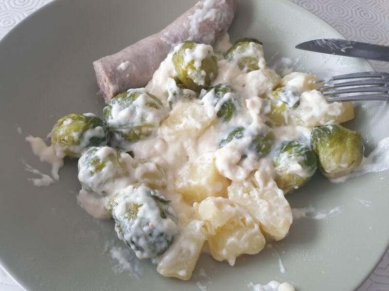 Cliquez pour zoomer ! Potée de choux de Bruxelles Thermomix par alicepp