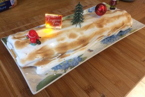 Cliquez pour zoomer ! Bûche au citron meringuée Thermomix par nath_52