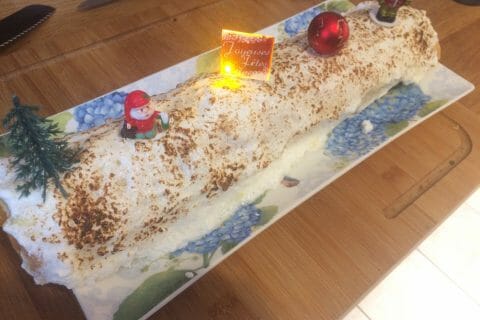 Cliquez pour zoomer ! Bûche au citron meringuée Thermomix par nath_52