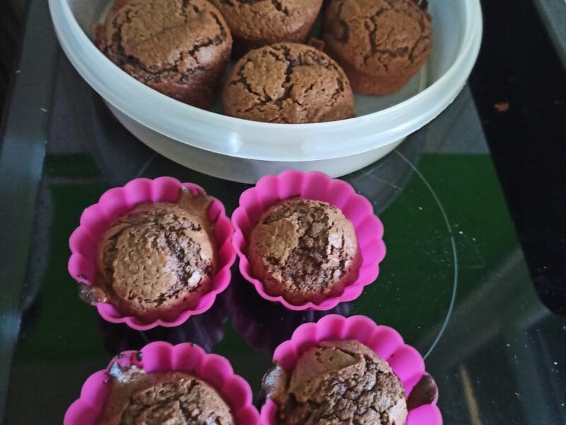 Cliquez pour zoomer ! Muffins au chocolat sans gluten ni lactose Thermomix par Coralyne