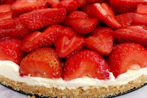 Cliquez pour zoomer ! Tarte aux fraises sans cuisson Thermomix par anthony_72