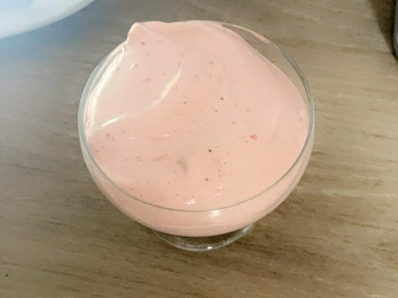 Cliquez pour zoomer ! Mousse de fraises Thermomix par anthony_72