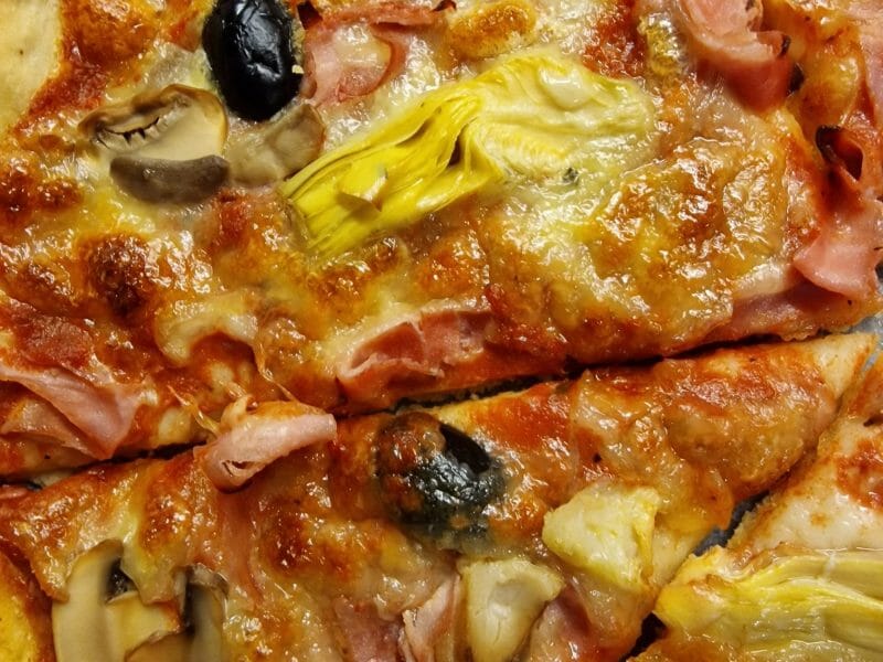 Cliquez pour zoomer ! Pizza capricciosa Thermomix par mamalova