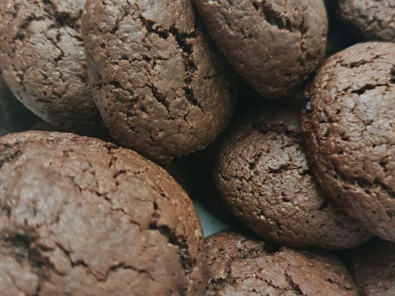 Cliquez pour zoomer ! Petits craquelés choco-menthe Thermomix par bea_leverd