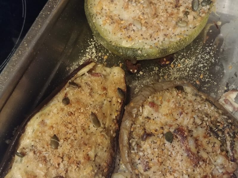 Cliquez pour zoomer ! Courgettes rondes farcies à la ricotta Thermomix par nathalie_320