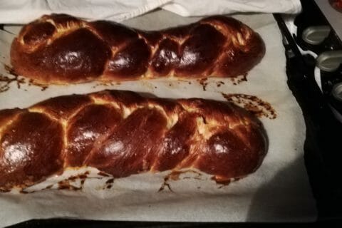 Cliquez pour zoomer ! Brioche tressée à la mie filante Thermomix par aline_99