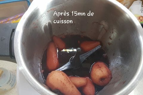 Cliquez pour zoomer ! Poires au vin rouge Thermomix par nathchav