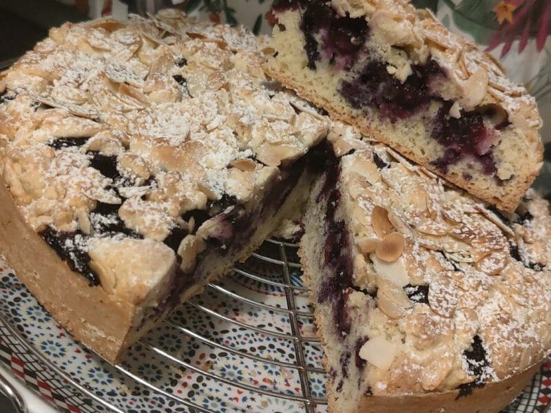 Cliquez pour zoomer ! Tarte aux myrtilles façon crumble Thermomix par miriamavekdezi