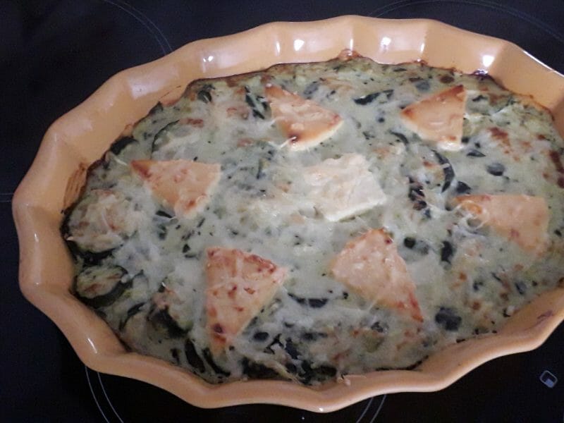 Cliquez pour zoomer ! Gratin de courgettes au chèvre Thermomix par sabiphilou1201