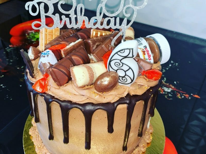 Cliquez pour zoomer ! Layer cake Kinder Bueno Thermomix par claudia_22