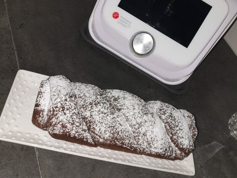 Cliquez pour zoomer ! Brioche tout chocolat Thermomix par nawalita