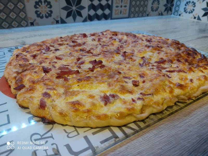 Cliquez pour zoomer ! Flammekueche traditionnelle Thermomix par C@ryC@ry